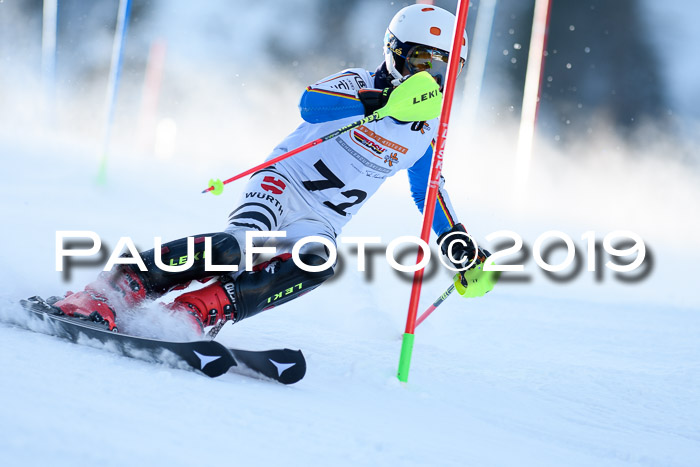 DSV Dt. Schülercup U14 SL 20.01.2019 Slalom