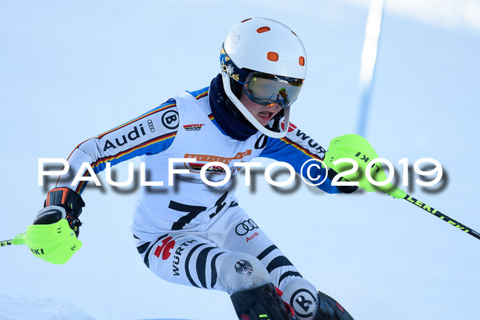 DSV Dt. Schülercup U14 SL 20.01.2019 Slalom