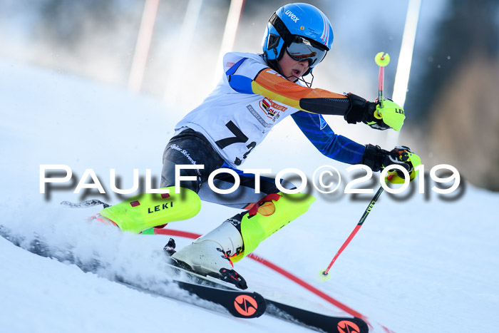 DSV Dt. Schülercup U14 SL 20.01.2019 Slalom
