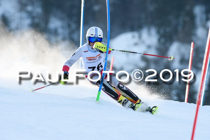 DSV Dt. Schülercup U14 SL 20.01.2019 Slalom