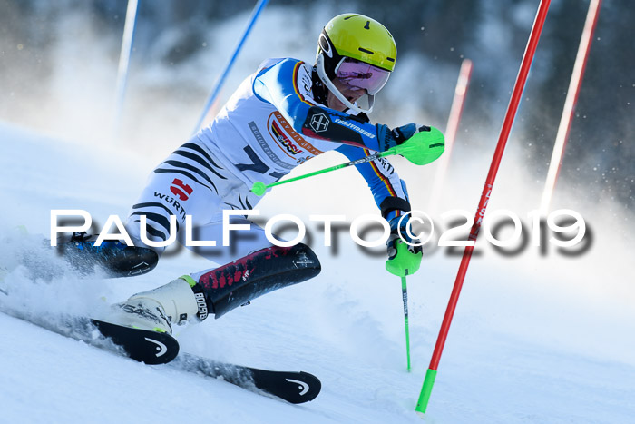DSV Dt. Schülercup U14 SL 20.01.2019 Slalom