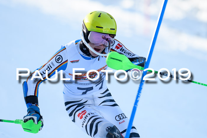 DSV Dt. Schülercup U14 SL 20.01.2019 Slalom