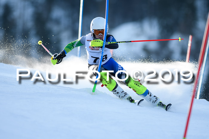DSV Dt. Schülercup U14 SL 20.01.2019 Slalom