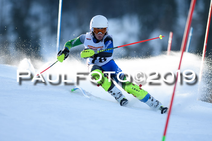 DSV Dt. Schülercup U14 SL 20.01.2019 Slalom