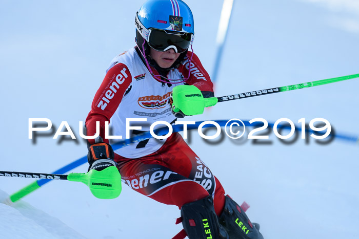 DSV Dt. Schülercup U14 SL 20.01.2019 Slalom