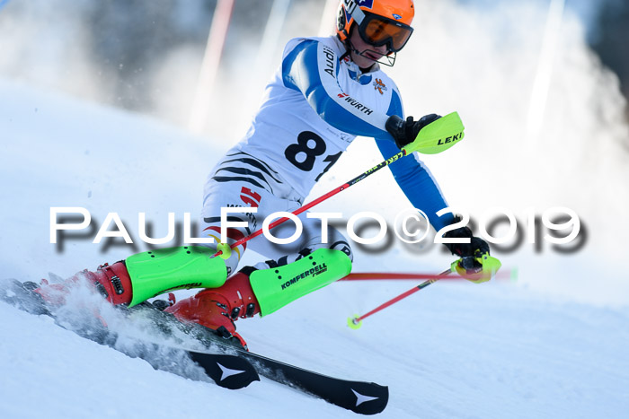 DSV Dt. Schülercup U14 SL 20.01.2019 Slalom