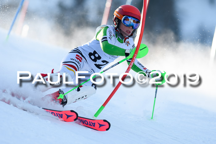 DSV Dt. Schülercup U14 SL 20.01.2019 Slalom