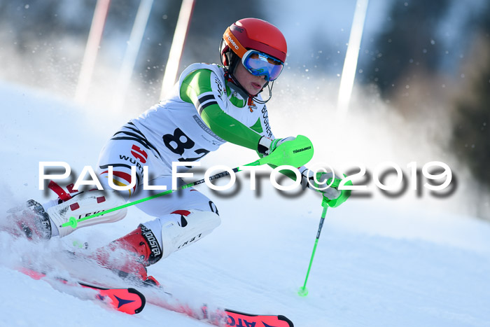DSV Dt. Schülercup U14 SL 20.01.2019 Slalom