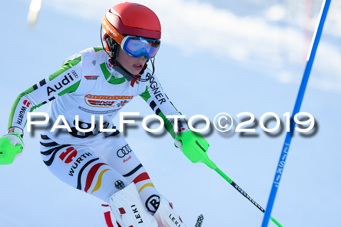 DSV Dt. Schülercup U14 SL 20.01.2019 Slalom