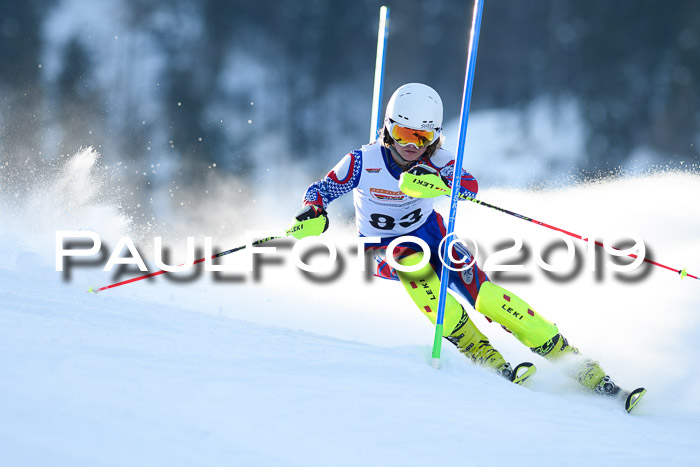 DSV Dt. Schülercup U14 SL 20.01.2019 Slalom