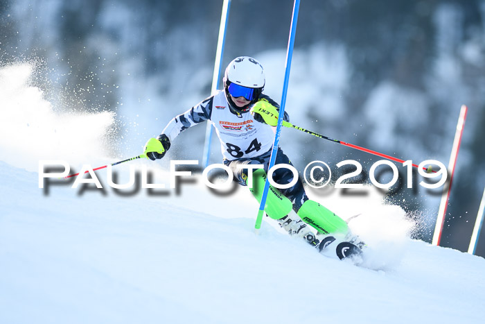 DSV Dt. Schülercup U14 SL 20.01.2019 Slalom