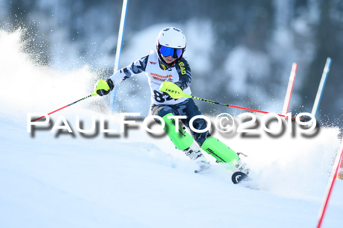 DSV Dt. Schülercup U14 SL 20.01.2019 Slalom