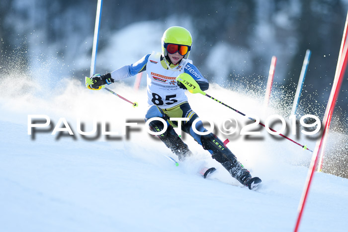 DSV Dt. Schülercup U14 SL 20.01.2019 Slalom