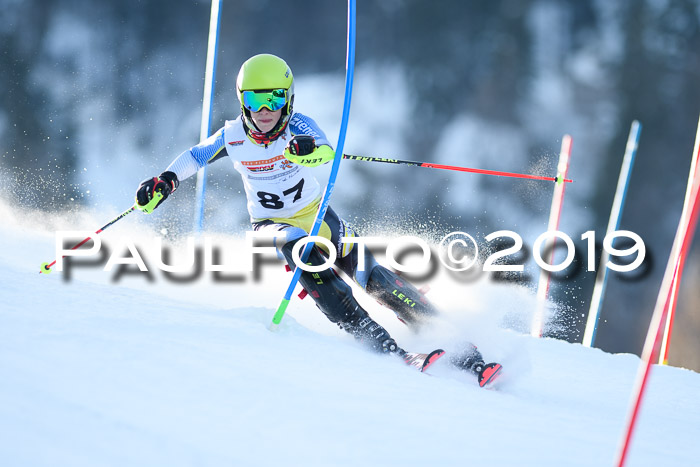 DSV Dt. Schülercup U14 SL 20.01.2019 Slalom