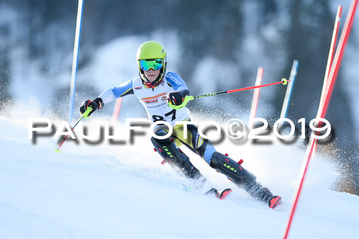 DSV Dt. Schülercup U14 SL 20.01.2019 Slalom