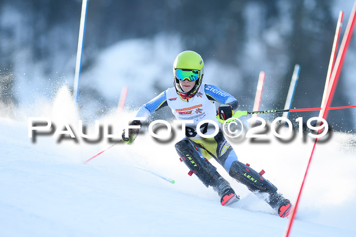 DSV Dt. Schülercup U14 SL 20.01.2019 Slalom