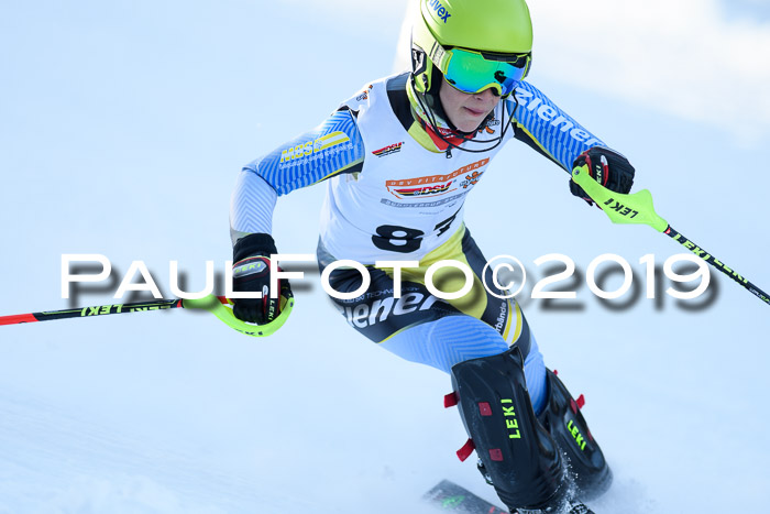 DSV Dt. Schülercup U14 SL 20.01.2019 Slalom