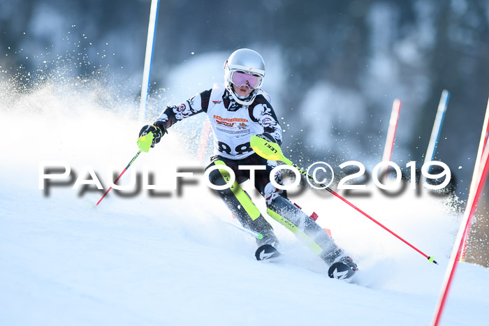 DSV Dt. Schülercup U14 SL 20.01.2019 Slalom