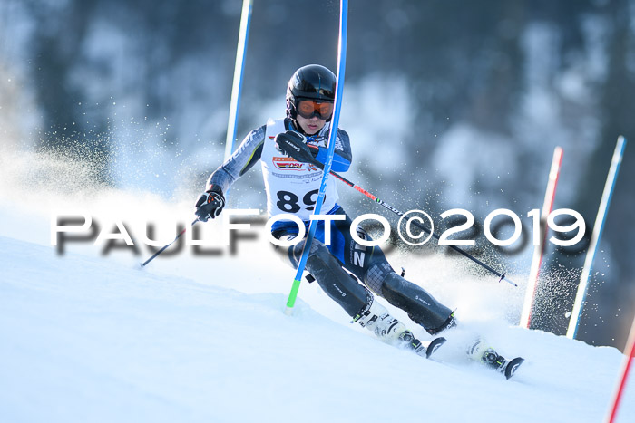 DSV Dt. Schülercup U14 SL 20.01.2019 Slalom