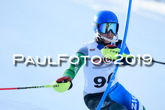 DSV Dt. Schülercup U14 SL 20.01.2019 Slalom