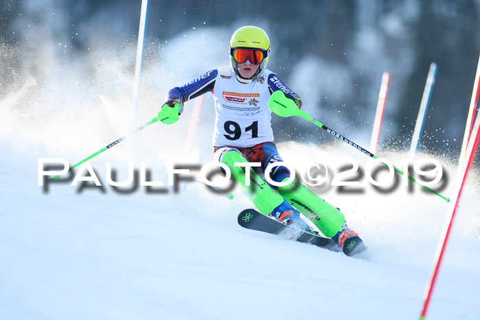 DSV Dt. Schülercup U14 SL 20.01.2019 Slalom