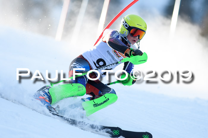 DSV Dt. Schülercup U14 SL 20.01.2019 Slalom