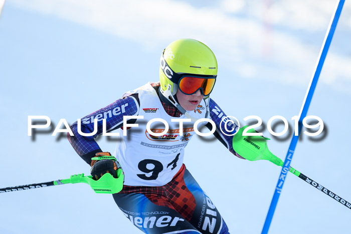 DSV Dt. Schülercup U14 SL 20.01.2019 Slalom