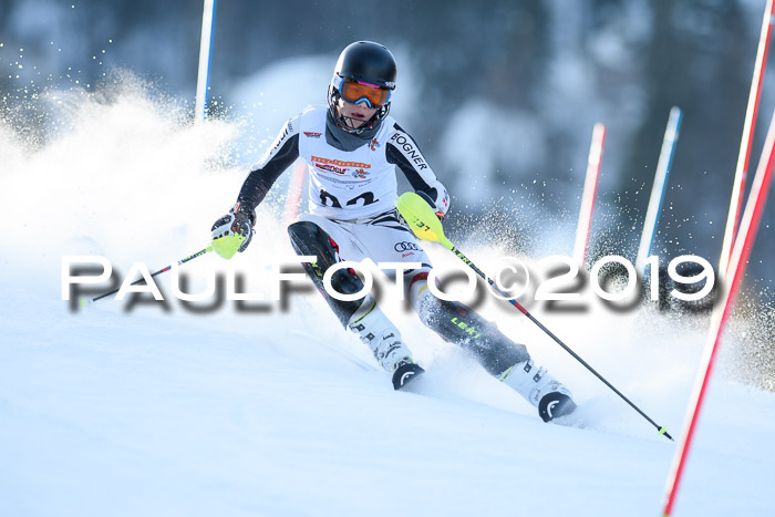DSV Dt. Schülercup U14 SL 20.01.2019 Slalom