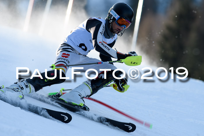 DSV Dt. Schülercup U14 SL 20.01.2019 Slalom