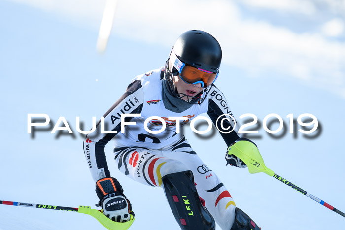 DSV Dt. Schülercup U14 SL 20.01.2019 Slalom