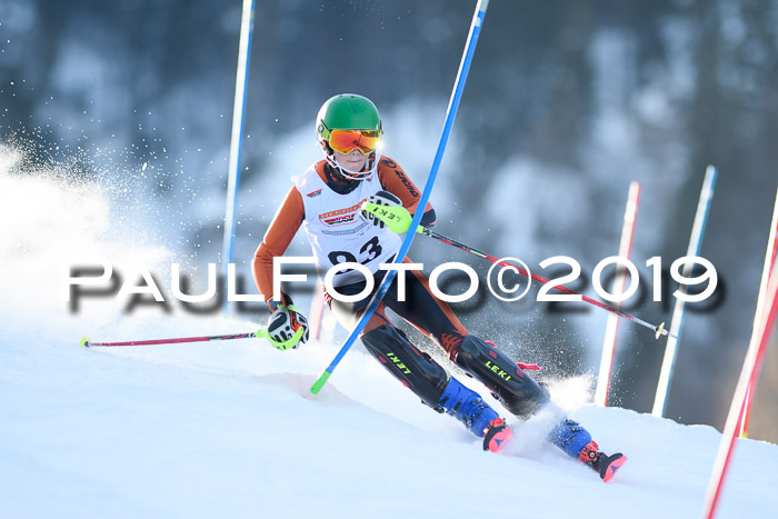 DSV Dt. Schülercup U14 SL 20.01.2019 Slalom