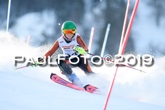 DSV Dt. Schülercup U14 SL 20.01.2019 Slalom