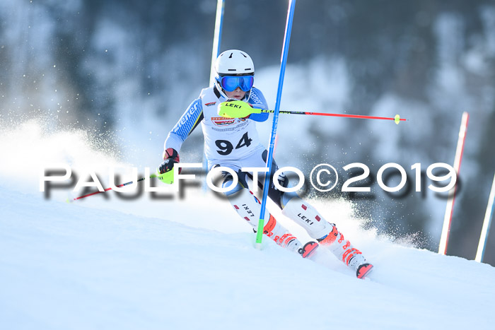 DSV Dt. Schülercup U14 SL 20.01.2019 Slalom