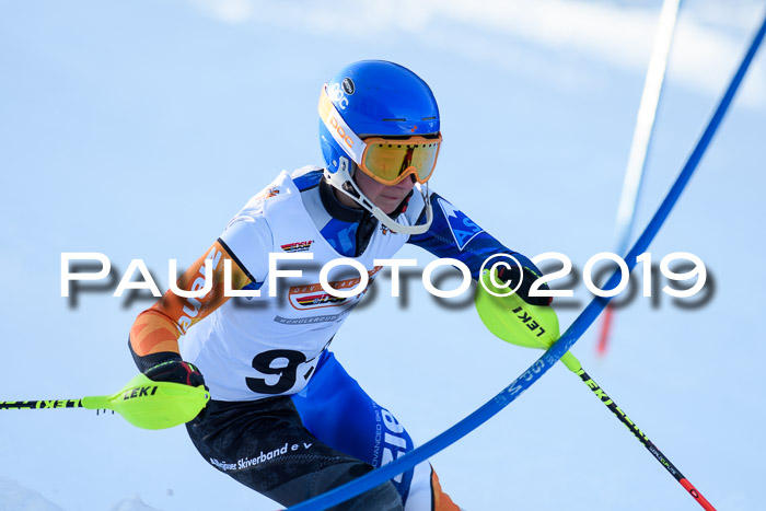 DSV Dt. Schülercup U14 SL 20.01.2019 Slalom