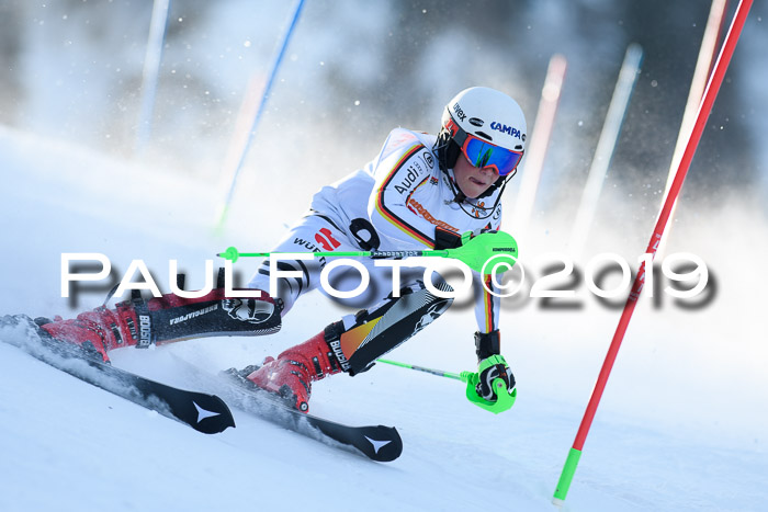 DSV Dt. Schülercup U14 SL 20.01.2019 Slalom
