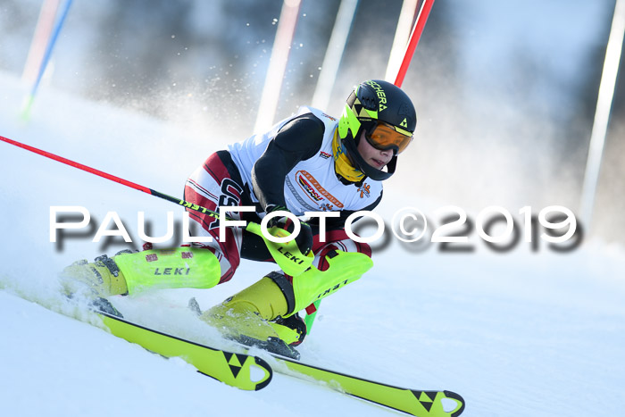 DSV Dt. Schülercup U14 SL 20.01.2019 Slalom