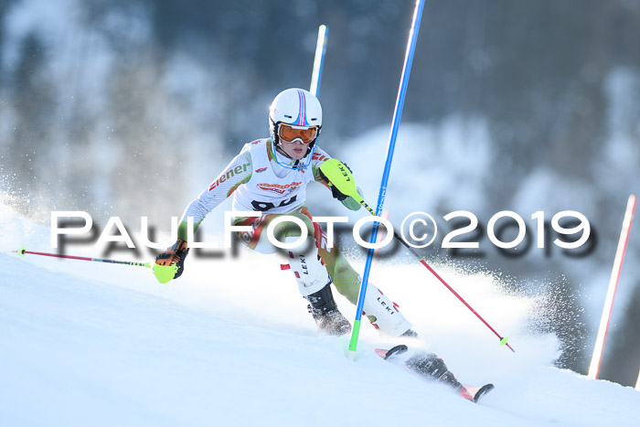 DSV Dt. Schülercup U14 SL 20.01.2019 Slalom