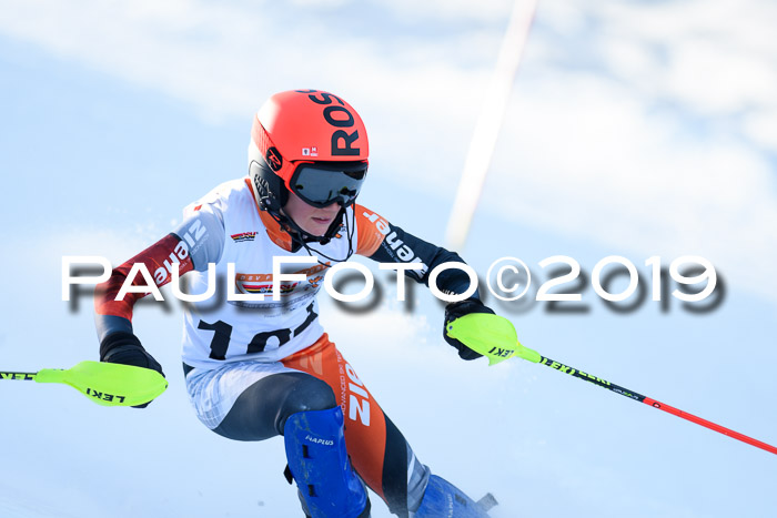 DSV Dt. Schülercup U14 SL 20.01.2019 Slalom