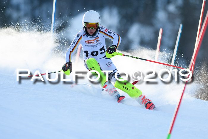 DSV Dt. Schülercup U14 SL 20.01.2019 Slalom