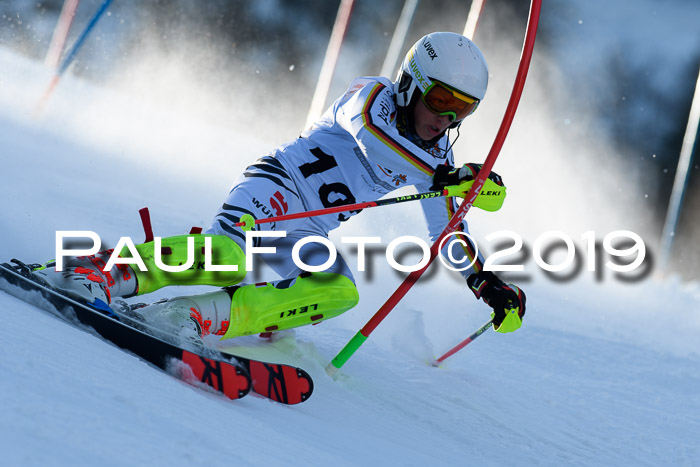 DSV Dt. Schülercup U14 SL 20.01.2019 Slalom