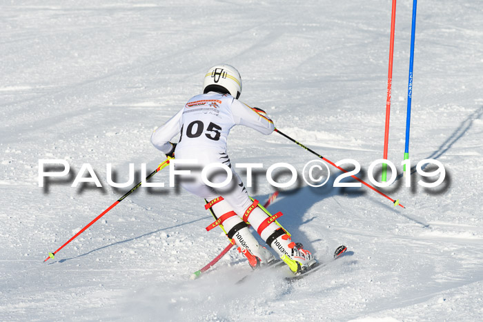 DSV Dt. Schülercup U14 SL 20.01.2019 Slalom