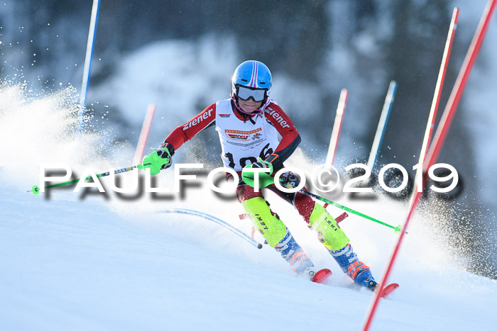 DSV Dt. Schülercup U14 SL 20.01.2019 Slalom