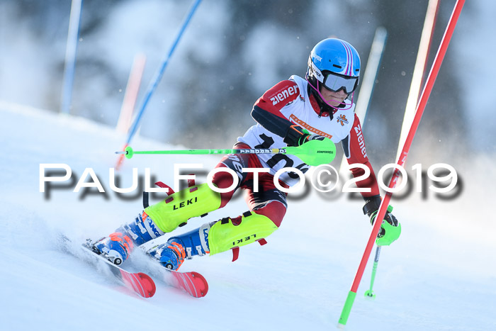 DSV Dt. Schülercup U14 SL 20.01.2019 Slalom