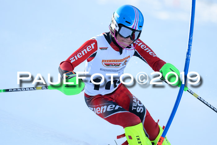 DSV Dt. Schülercup U14 SL 20.01.2019 Slalom