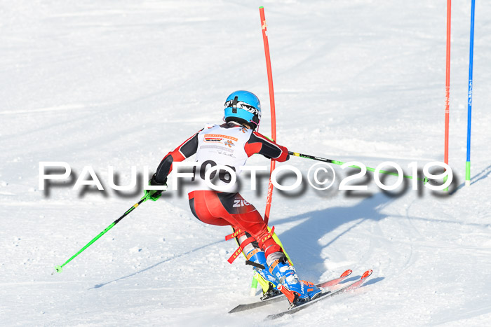 DSV Dt. Schülercup U14 SL 20.01.2019 Slalom