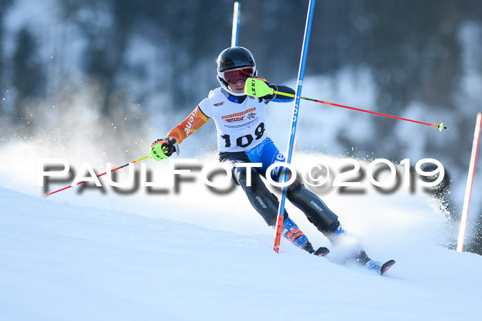 DSV Dt. Schülercup U14 SL 20.01.2019 Slalom