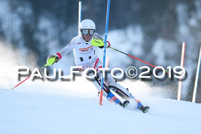 DSV Dt. Schülercup U14 SL 20.01.2019 Slalom