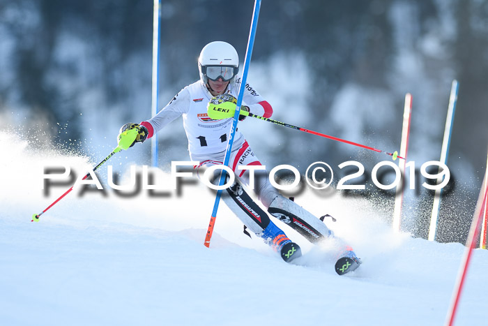 DSV Dt. Schülercup U14 SL 20.01.2019 Slalom