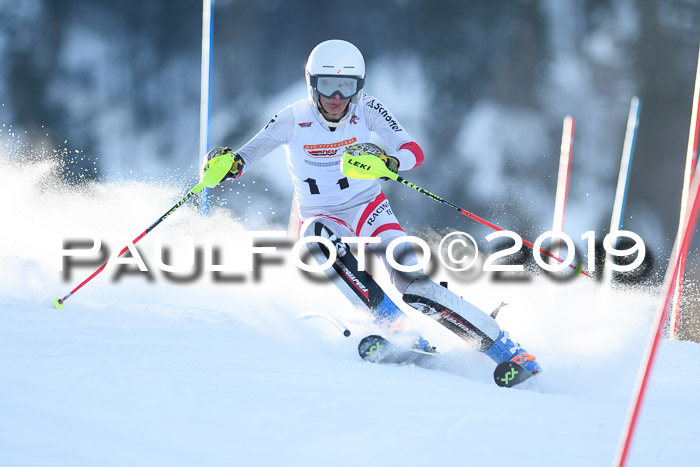 DSV Dt. Schülercup U14 SL 20.01.2019 Slalom