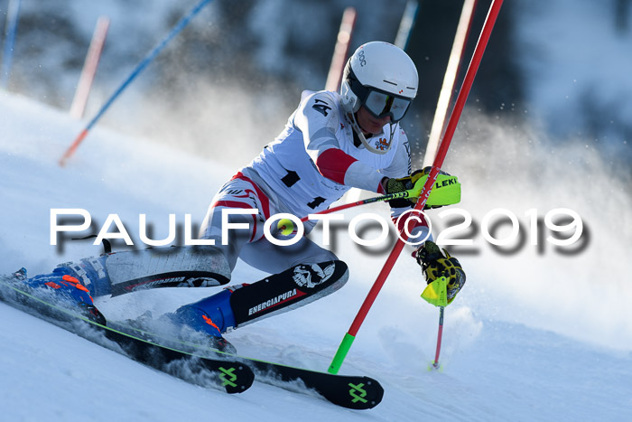 DSV Dt. Schülercup U14 SL 20.01.2019 Slalom